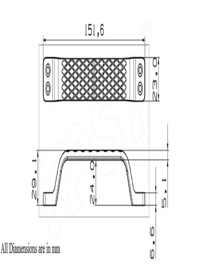 فاست مقبض سحب باب وخزانة من النحاس العتيق ذو فتحتين من FAST DH302، مناسب للأبواب الرئيسية المنزلية، وأبواب غرف النوم، وأبواب الحمامات، وجميع أنواع النوافذ (6 بوصات، قطعتان). - Image 3